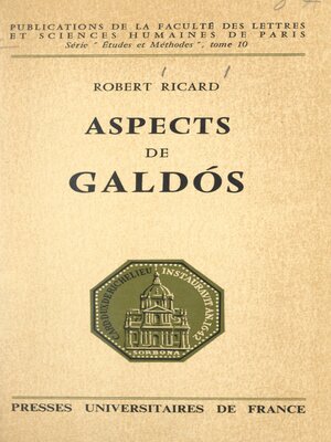 cover image of Aspects de Galdós